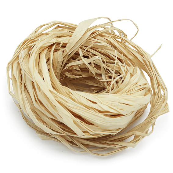 Rafia natural 10 tiras