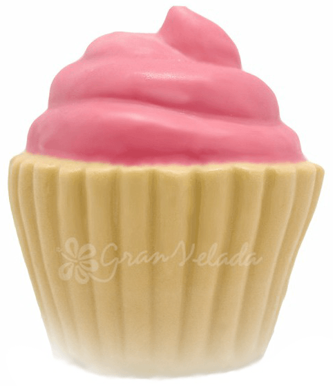 molde jabon cupcake