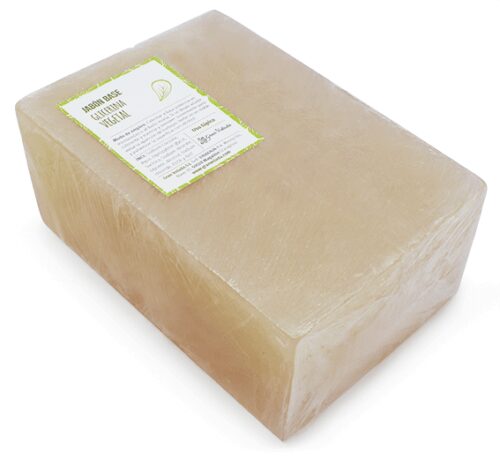 Jabon base de glicerina vegetal barra de 1,8 kg