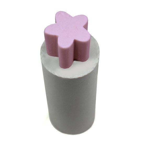 Molde inclusion flor - Molde tubular inclusión Flor. Venta online. - Moldes para hacer jabones en barra