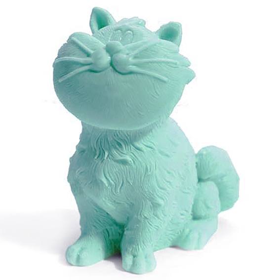 Molde gato con bigotes