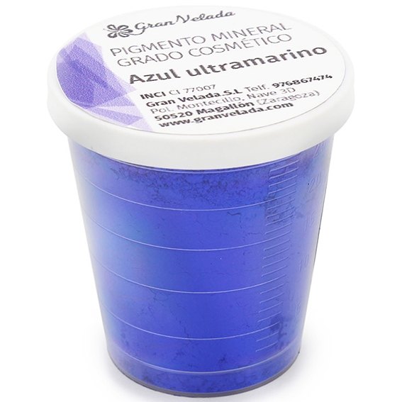 Pigmento mineral azul