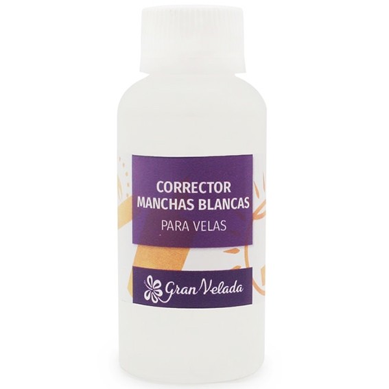 Corrector de manchas blancas para velas