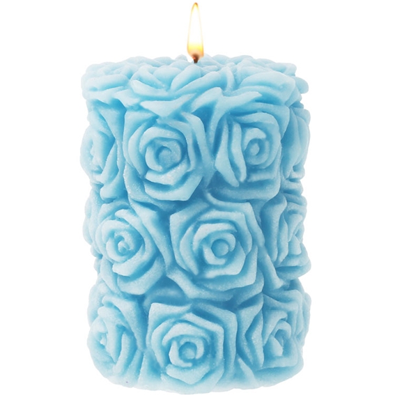 Molde velas rositas