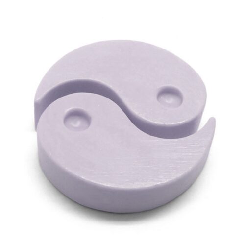 Molde de silicona para hacer jabones Yin yang
