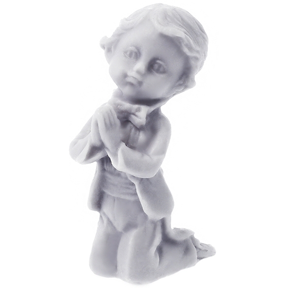 Molde niño rezando 3d