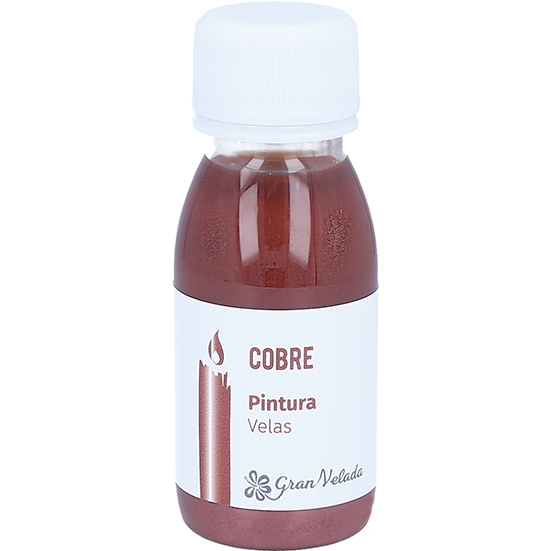 Pintura para velas cobre