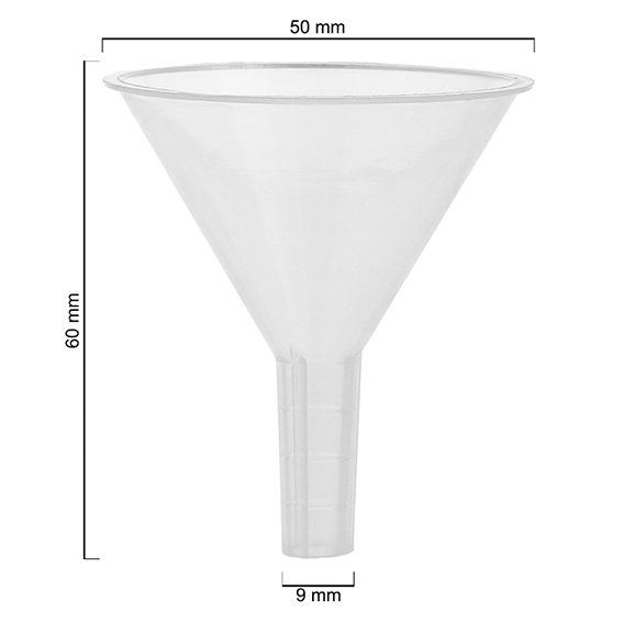 Embudo perfumero de plastico 50 ml