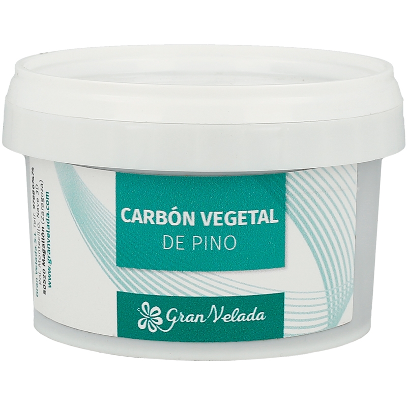 Carbon vegetal de pino