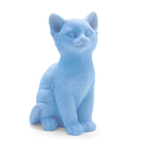 Molde para hacer jabones y velas Gatito pequeño.