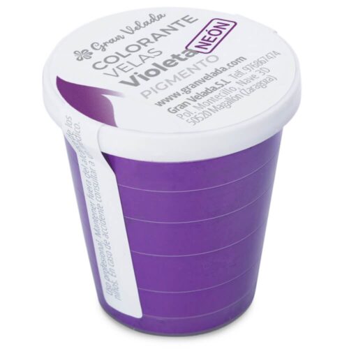 Colorante para velas violeta neon