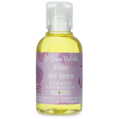 Esencia aromatica flor de loto