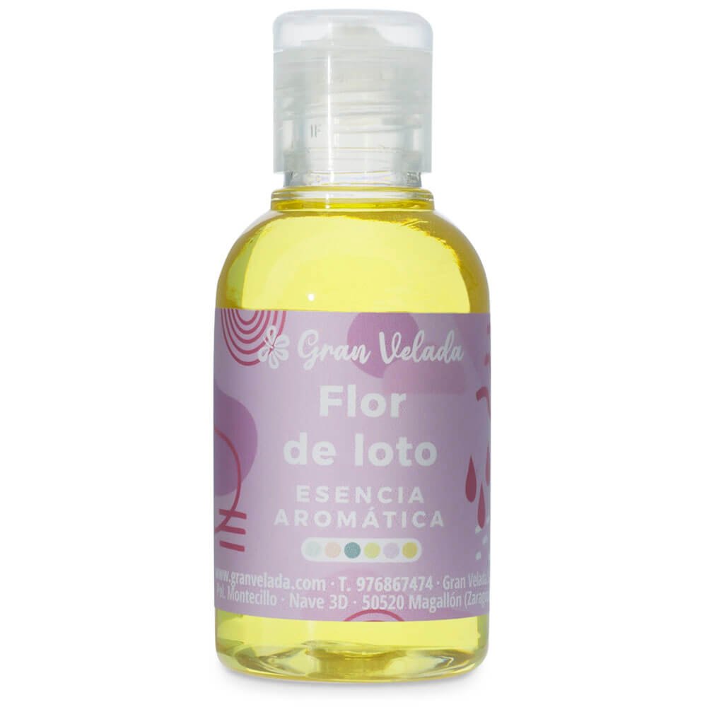 Esencia aromatica flor de loto