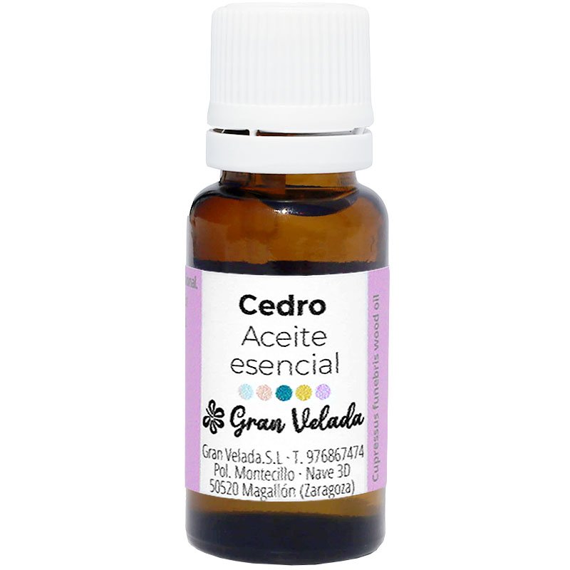 Aceite esencial de cedro