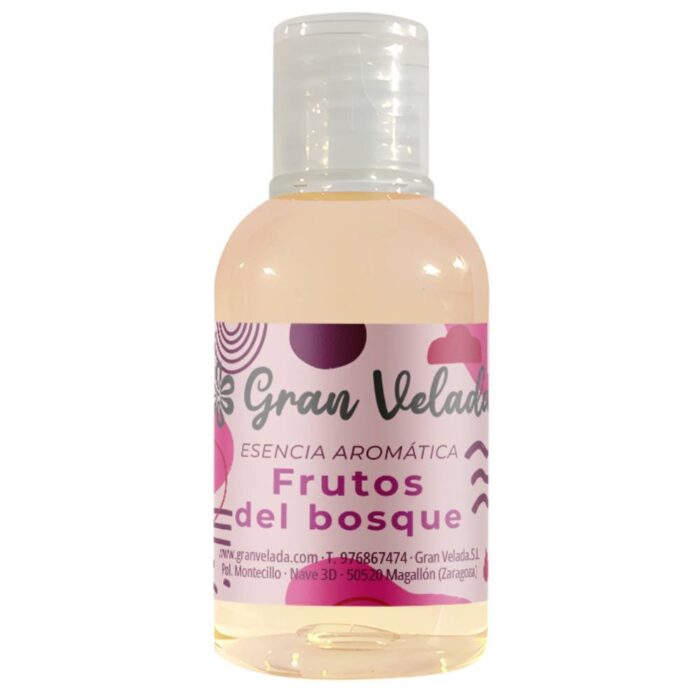 Esencia aromatica de frutos del bosque