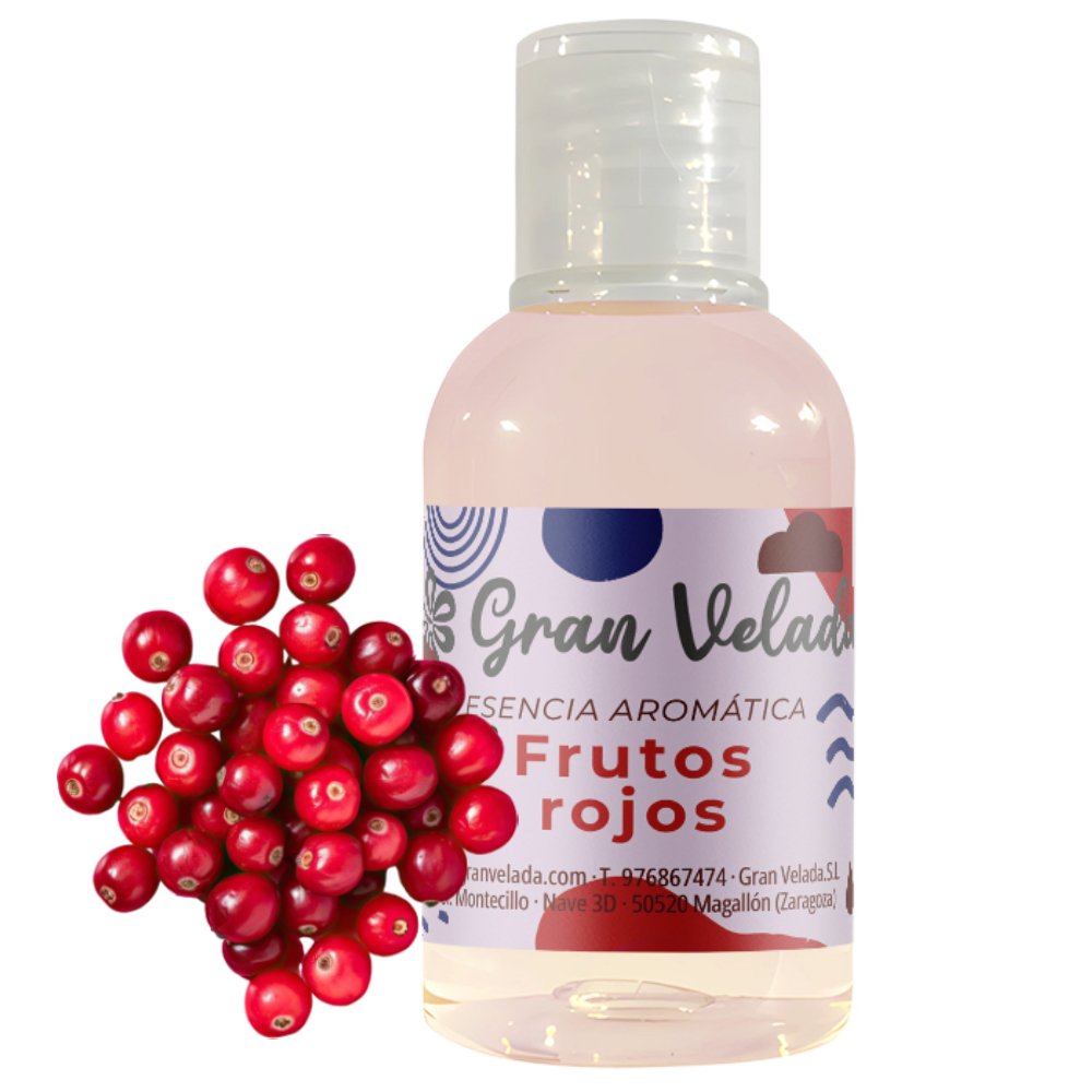 Esencia aromatica de frutos rojos