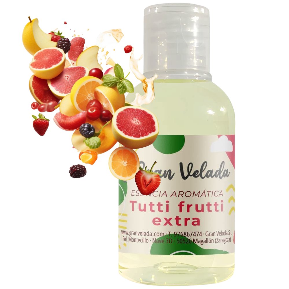 Esencia aromatica tutti frutti extra concentrada