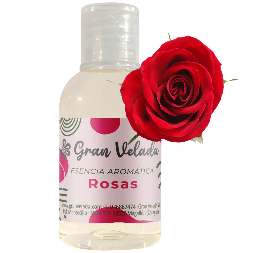 Esencia aromatica de rosas