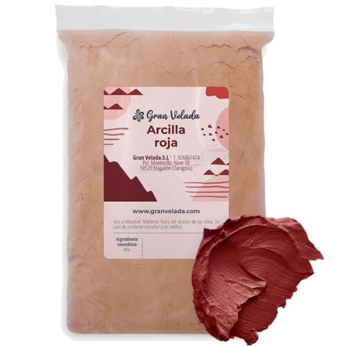 Arcilla color rojo