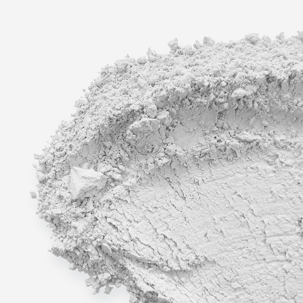 Arcilla blanca caolin