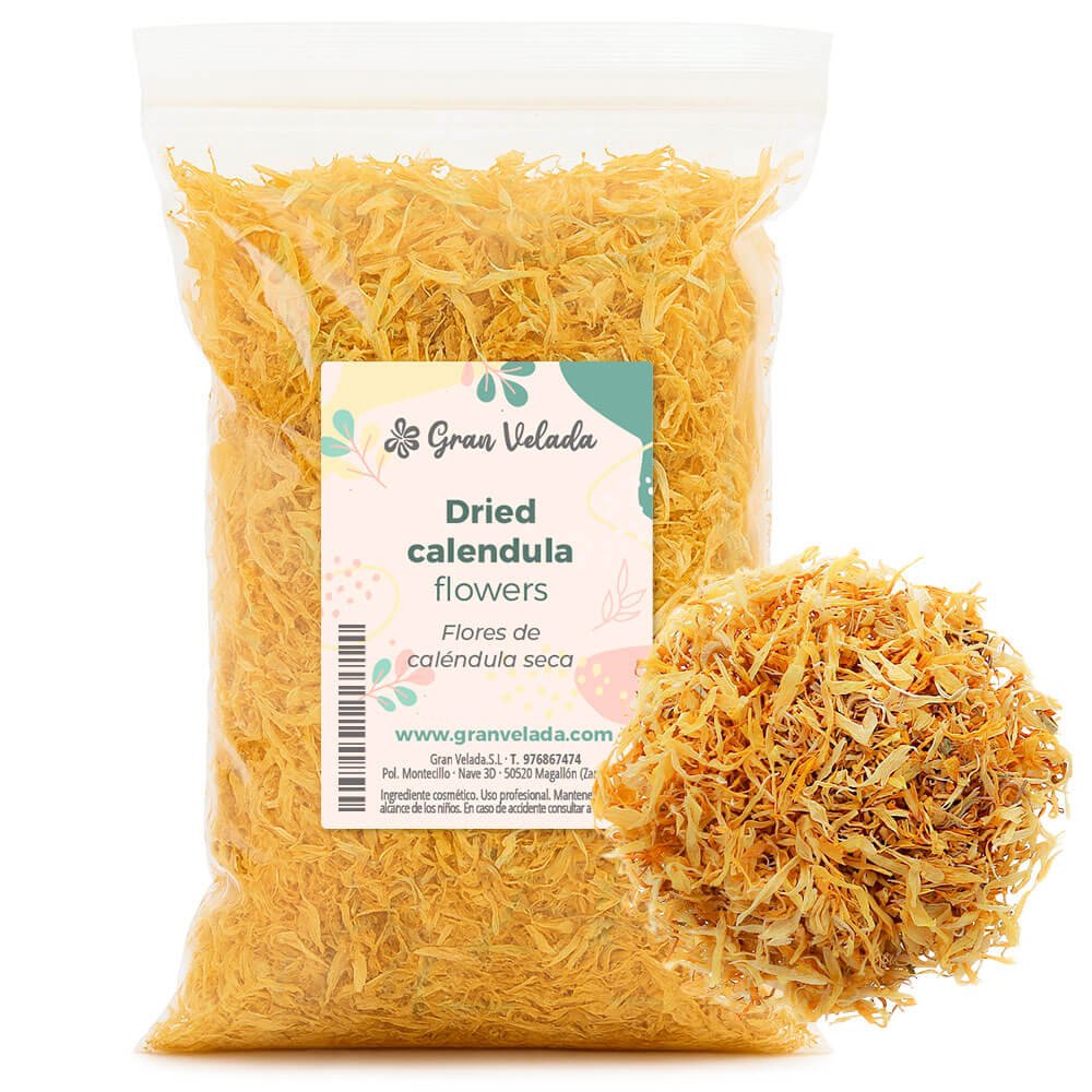 Flores de caléndula seca