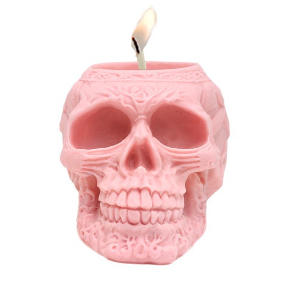 hacer velas calavera