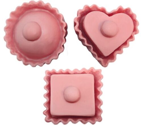 Molde manualidades 3 bombones maxi
