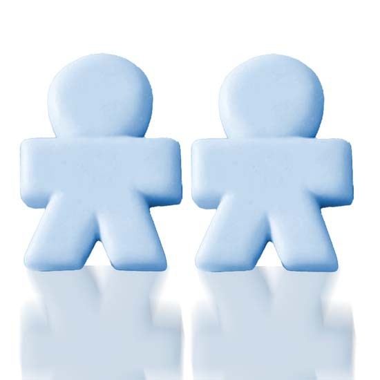 Molde para hacer 2 jabones basicos niño