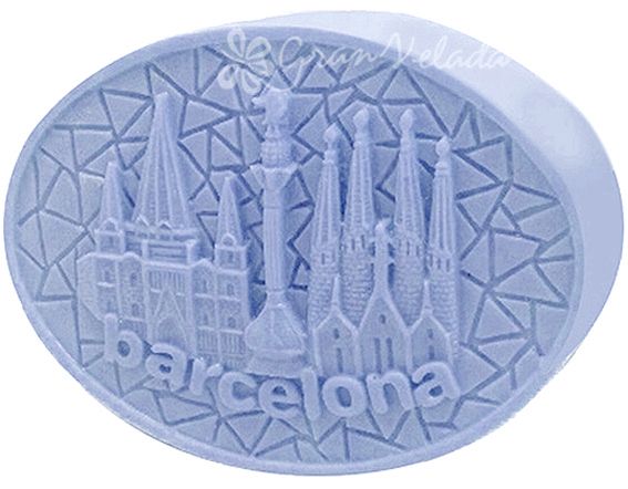 Molde de jabón, Recuerdo de Barcelona DIY