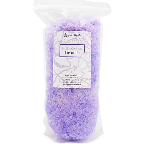 Sales perfumadas de lavanda