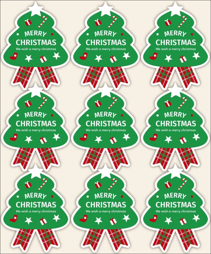 Arbolitos de navidad stickers