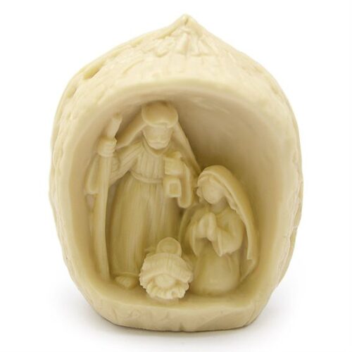 Molde para jabones, Belén en Cáscara de Nuez.