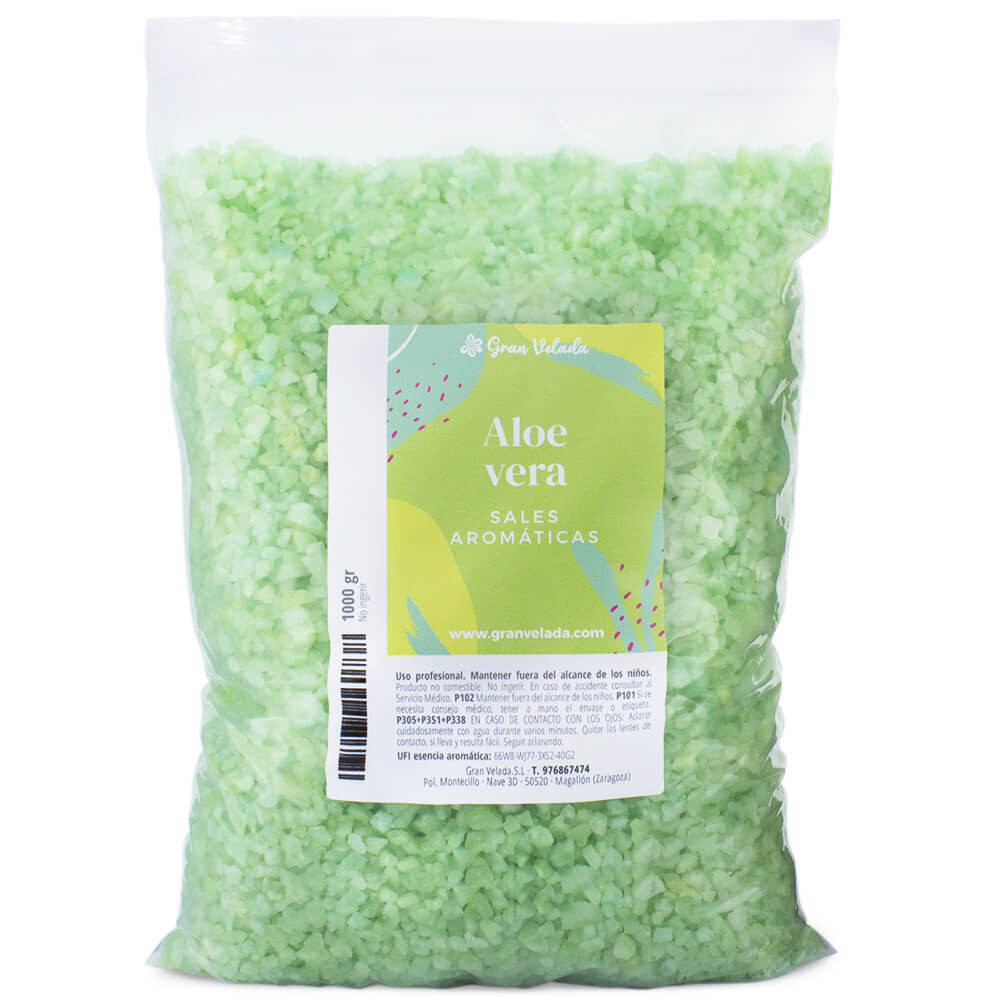 Sales aromaticas de aloe vera