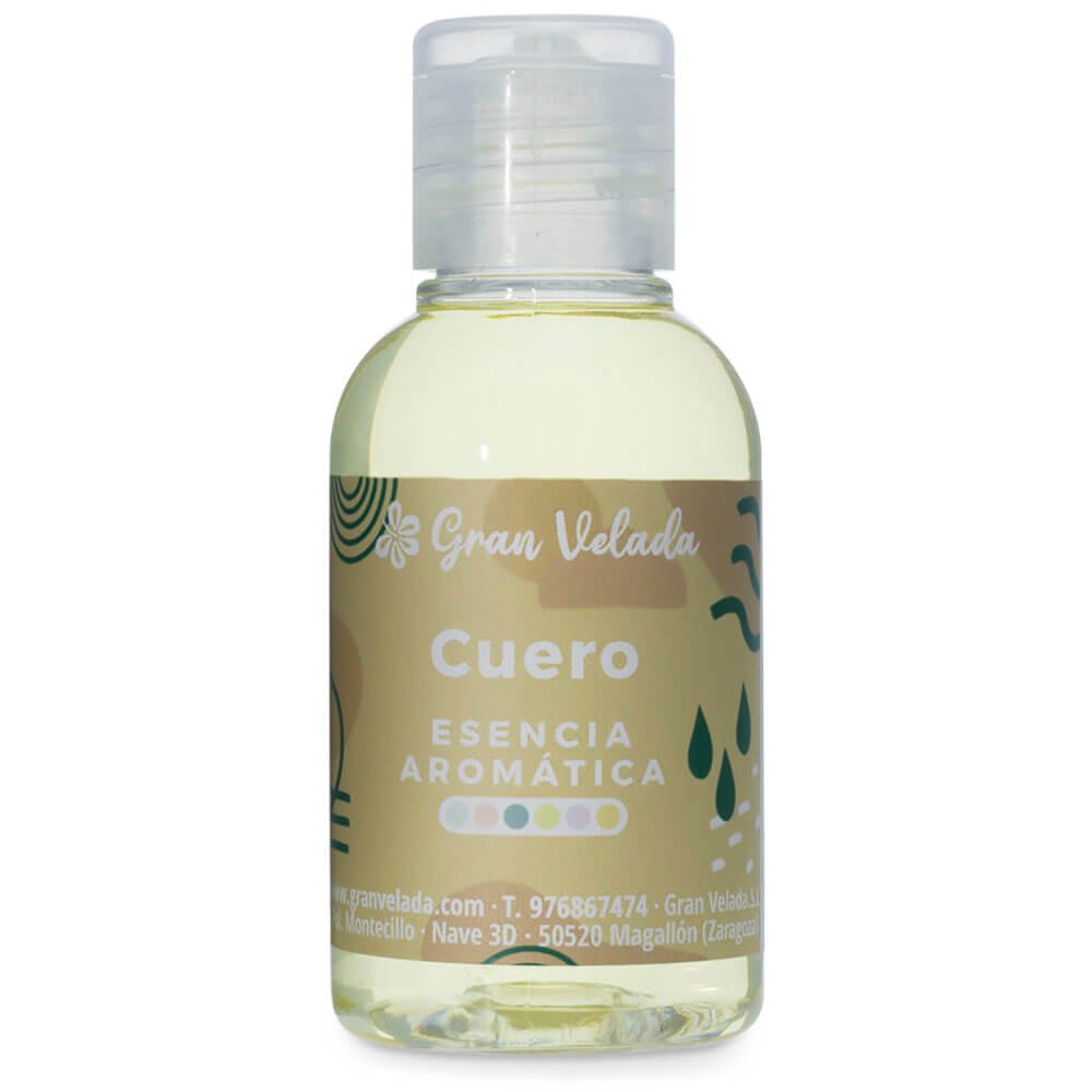 Esencia aromatica de cuero