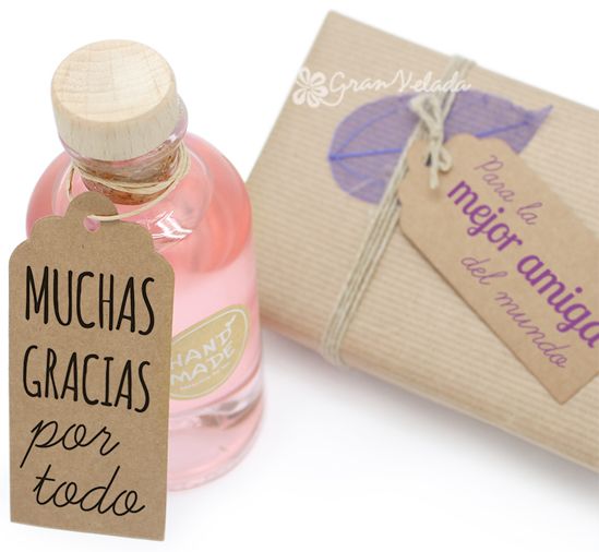 Etiquetas Packaging, Kraft con Cordón.