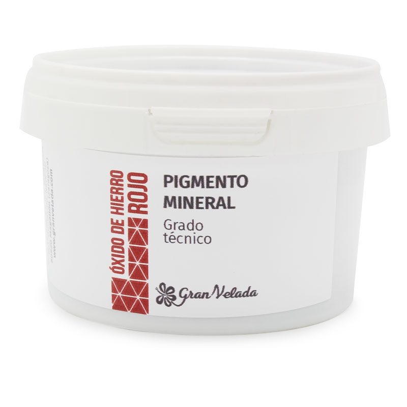 Pigmento mineral oxido de hierro rojo tc