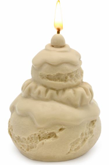 Molde para hacer velas Profiterol relleno Maxi.