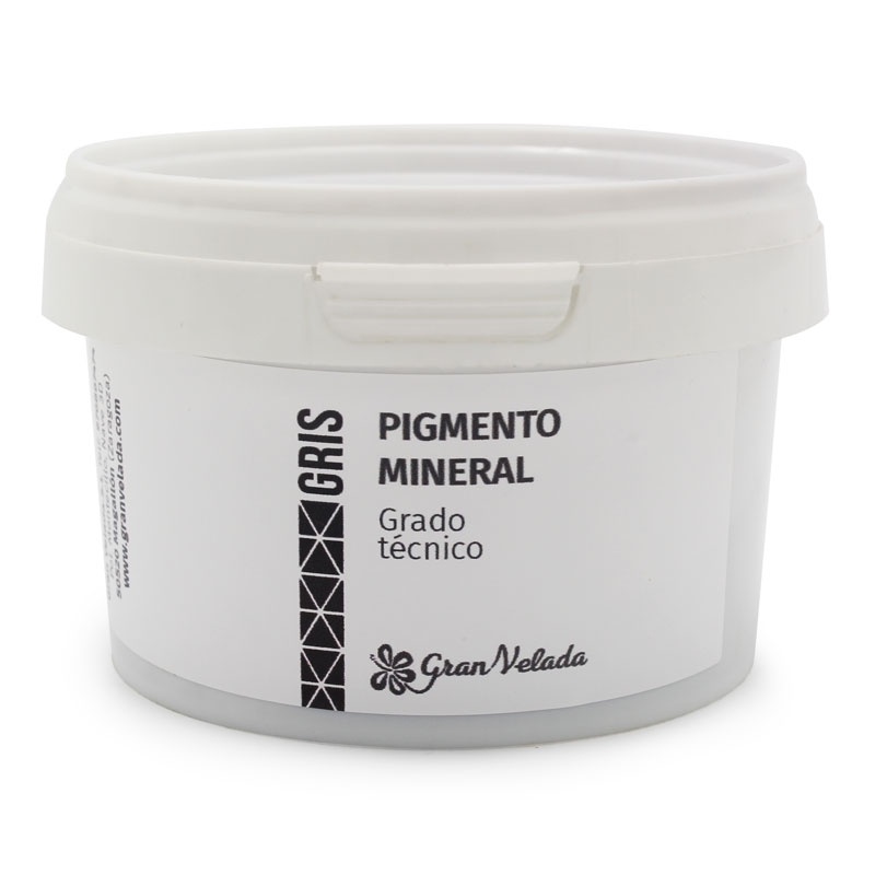 Pigmento Gris Mineral Grado Tecnico