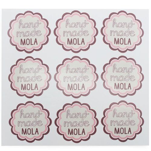 Pegatinas hand made mola