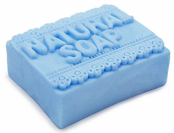 Molde de silicona, Pastilla de jabón, Natural Soap con Puntilla.