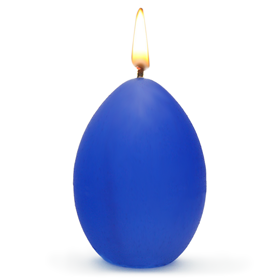 Barniz para Velas, Azul Eléctrico Mate.