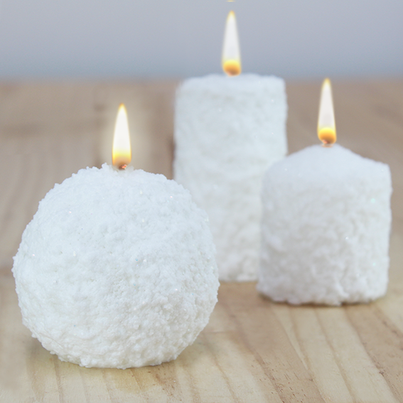 Barniz Velas Navidad, Efecto Nieve.