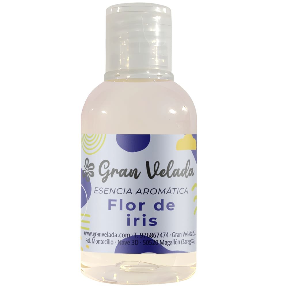 Esencia aromatica de flor de iris