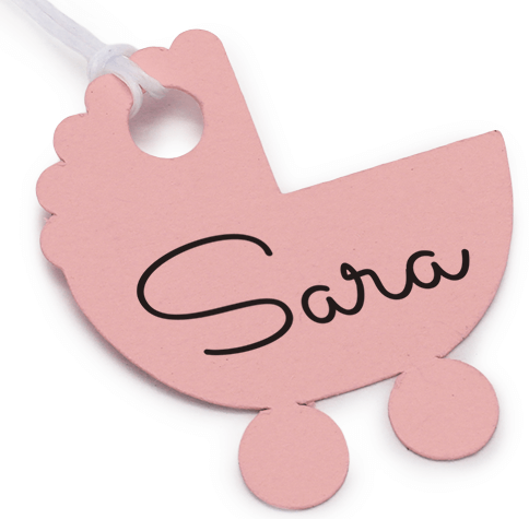 Etiquetas carton tienda