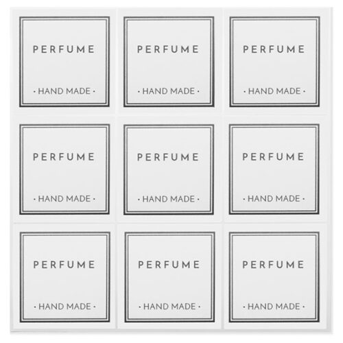 Pegatinas para perfume casero