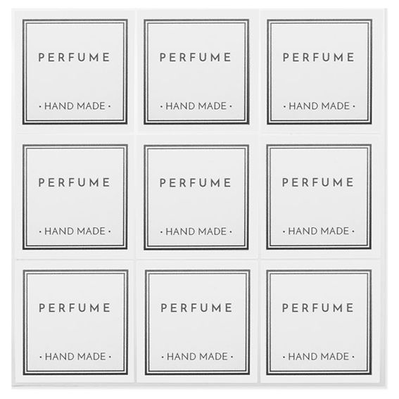 Pegatinas para perfume casero