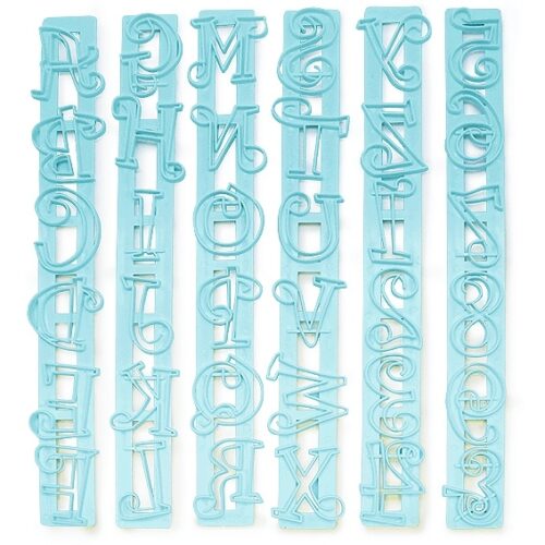 Cortapastas letras numeros