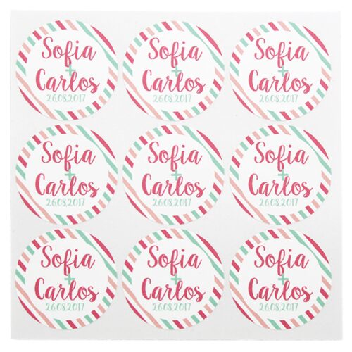 Pegatinas personalizadas para envases