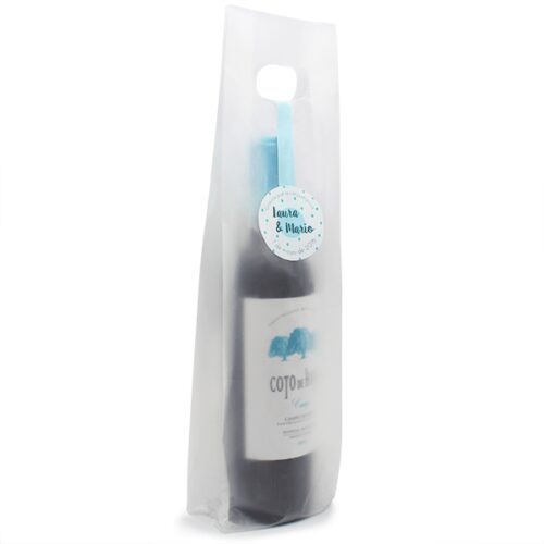 Bolsa de plastico para vino