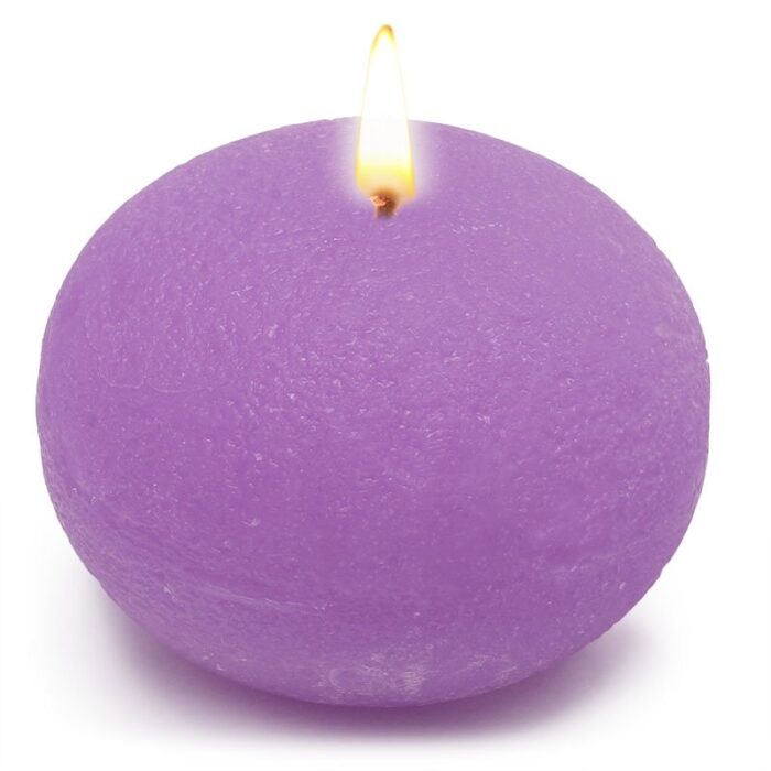 Molde para hacer velas redondas de 6,5 cm